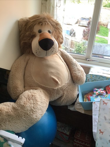 Massive lion cuddly toy - massive,