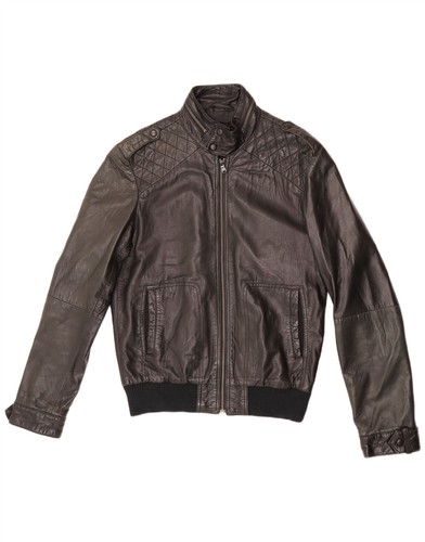 Zara mens leather - mens, jacket