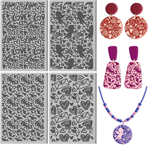 Pcs valentine day polymer - 4,