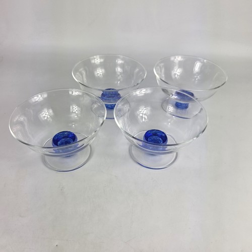 Set clear glass - clear, dessert