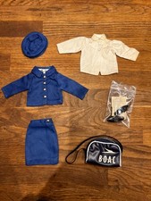 Vintage Sindy Doll COMPLETE Outfit 1966 Air Hostess 12S14