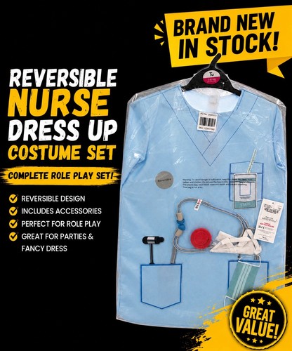 Kids reversible nurse dress - dress, up