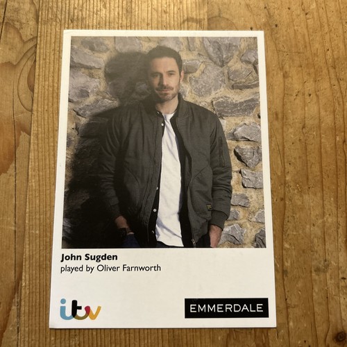 Itv emmerdale cast card - emmerdale,