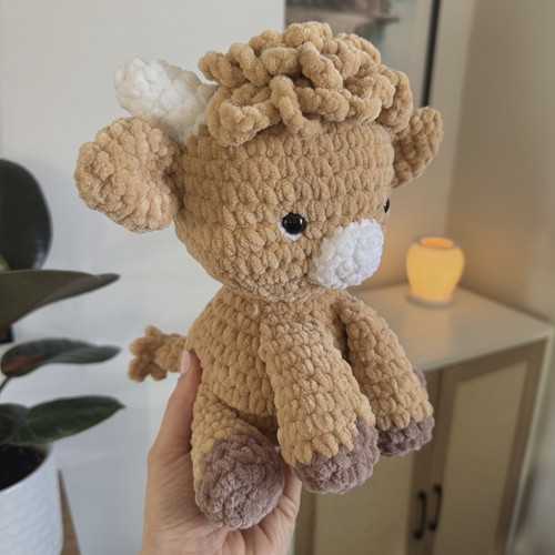 Highland cow soft toy - cow,