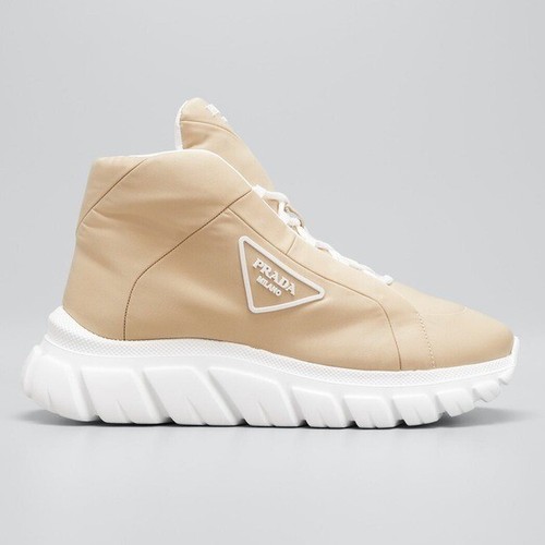 Nwb prada nylon - nwb, lace-up