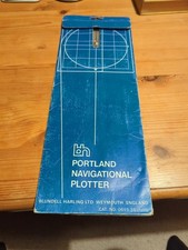 Portland Navigational Plotter.  Plastic