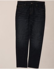 ARMANI EXCHANGE Mens Slim Jeans W34 L34 Navy Blue Cotton DW67