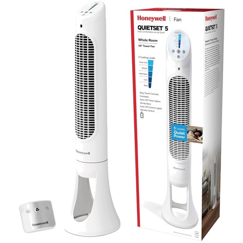 Quietset tower fan with - quietset,