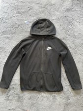 RARE Nike Tech Fleece Old Season Junior Black Hoodie Size XS / 13 - 15 Year Olds