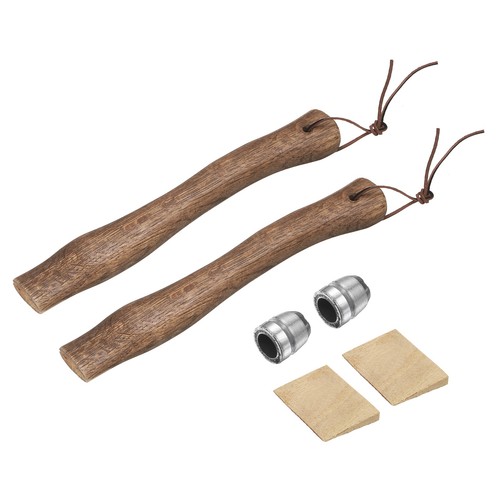 2pcs wood axe - 2pcs,