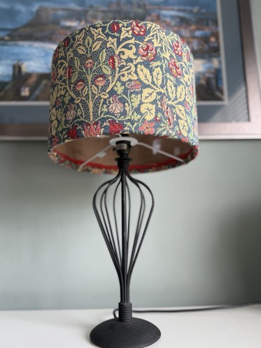 Large table lamp - table, hand
