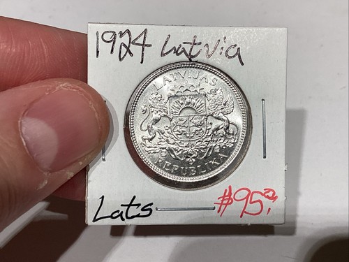 Latvia lats 1924 bu - 1,