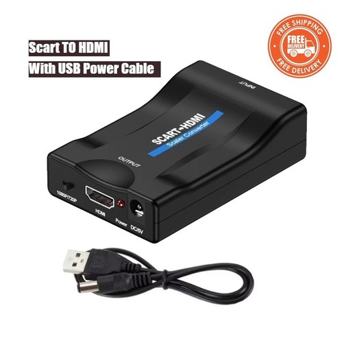 Scart hdmi converter 1080p - scart,
