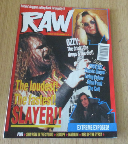 Raw heavy metal magazine 82 - raw,