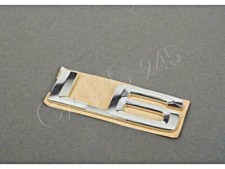OEM BMW E24 Trunk Lid Chrome L6 Emblem Badge Logo OEM 51141971923