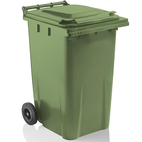 Large green 240 litre - green, outdoor