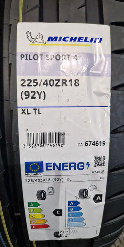 225 zr18 michelin - x, 225/40