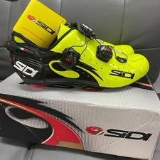  SIDI Wire Carbon Road Cycling Shoes Bike Shoes Yellow Fluo/Black Size 39-46 EUR