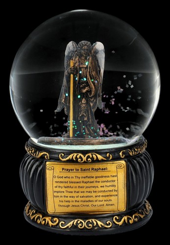Snow globe archangel raphael - snow,
