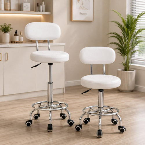 Rolling stool wheels salon - stool,