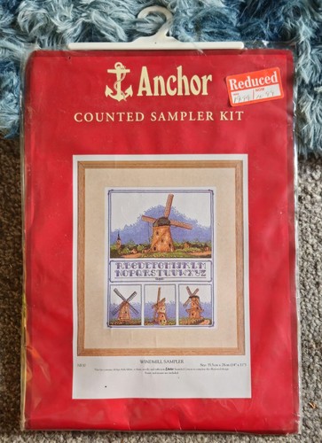 Vintage anchor counted - vintage, cross