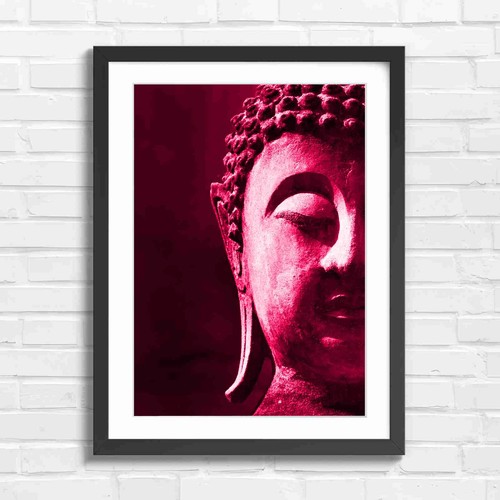 Serene buddha head - serene,