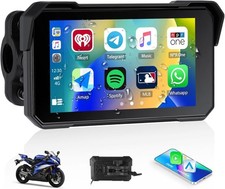 5" Motorcycle Gps Sat Nav Wireless Carplay Android Auto Car Stereo For Motorbike