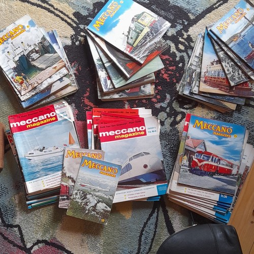 Meccano magazines 1961 1966 - meccano,