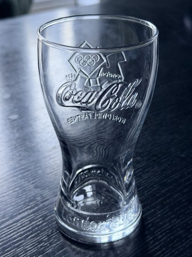 Coca cola glass - glass, olympics