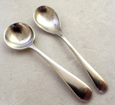 Solid Silver - Matched Pair of