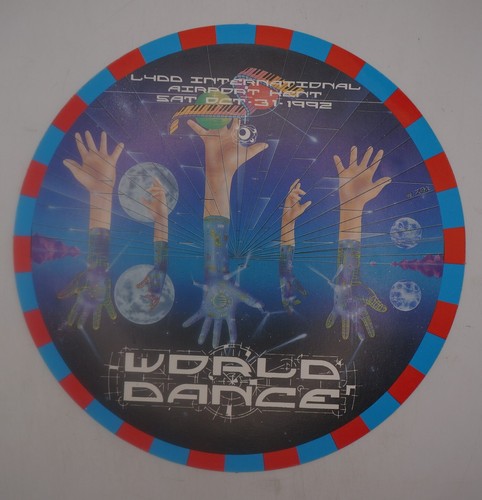 Rave flyer world dance - dance, lydd
