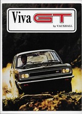 1968 Vauxhall Viva GT car brochure (Viva HB series)