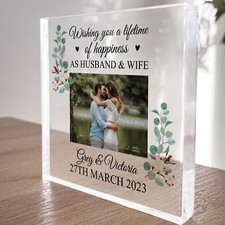 Personalised Mr And Mrs Photo