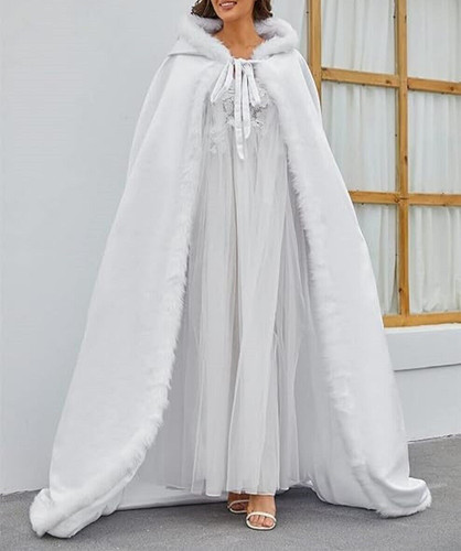 Bridal faux fur - faux,
