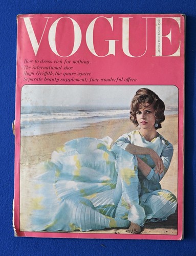 Vintage vogue magazine - vintage,