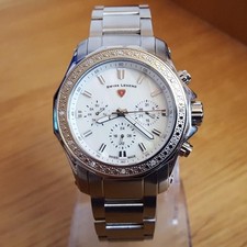 Mens Silver Bracelet Swiss