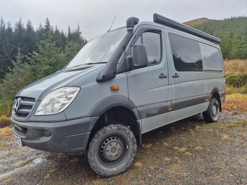Mercedes sprinter 4x4 - -, camper