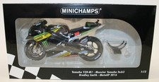 Minichamps 1/12 122 163038 Yamaha YZR-M1 Monster Tech3 Bradley Smith MotoGP 2016