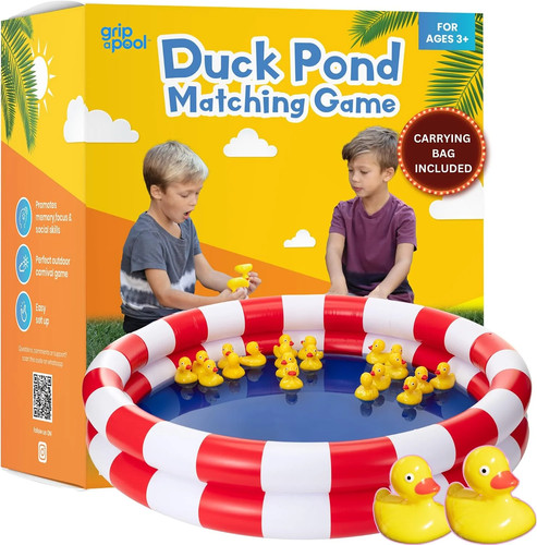 Duck pond matching carnival - matching,
