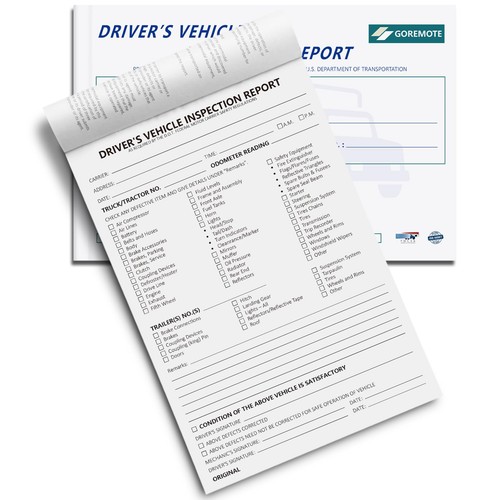 Truck driver daily pre - driver,