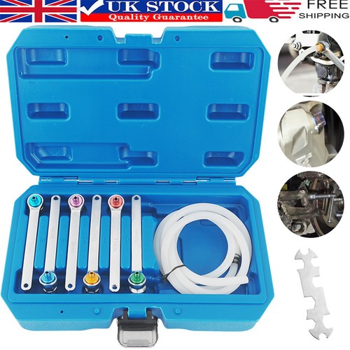 Brake bleeding wrench set - set, 6