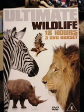 Ultimate Wildlife 18 Hours 3 Discs DVD Box Set Animals Rare 
