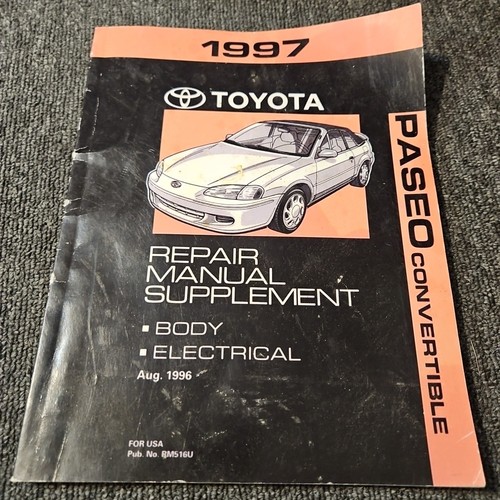 1996 toyota paseo - toyota, shop