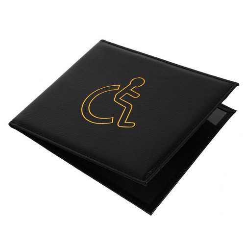 Disabled car badge wallet - disabled,