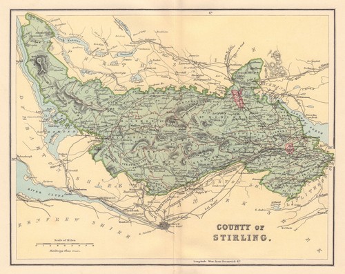Stirlingshire antique county - antique,