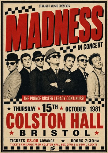 Madness 1981 colston hall - 1981,