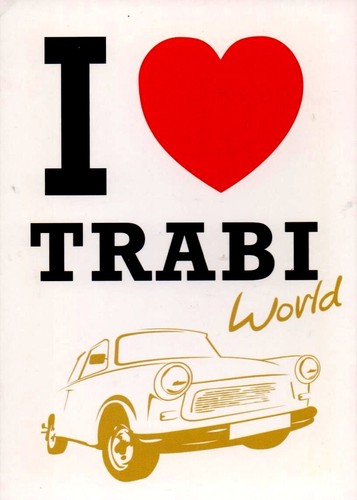 New postcard trabi world - new, of