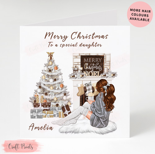 Personalised female christmas - female,