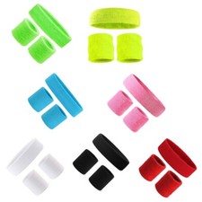 Sweatband Wristband Sports Sweat Headband Wrist Band Towelling Headband