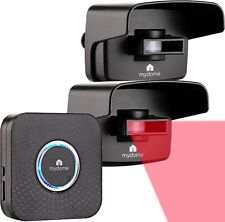 Mydome Wireless Driveway Motion Alarm | DIY Home Security Motion Sensor Plugin C